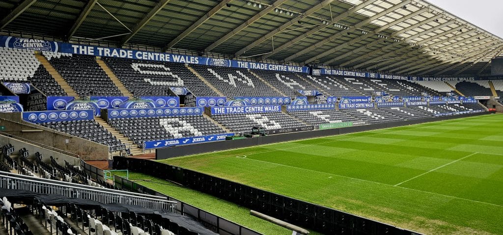 Swansea.com Stadium Signage