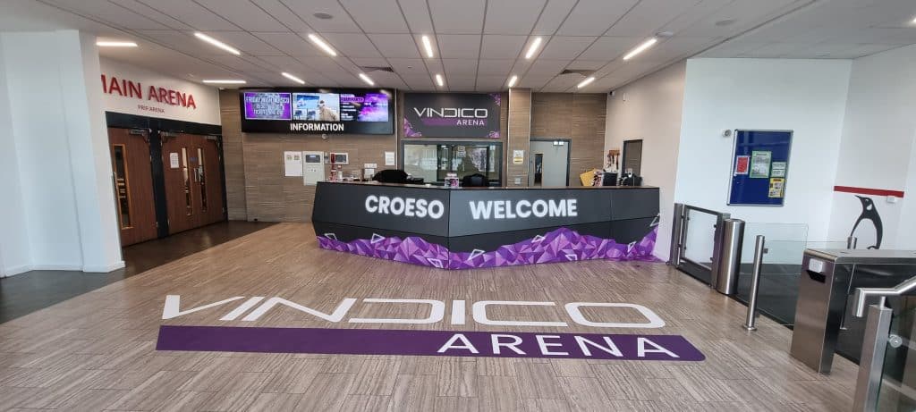 Vindico Arena - Office Signage