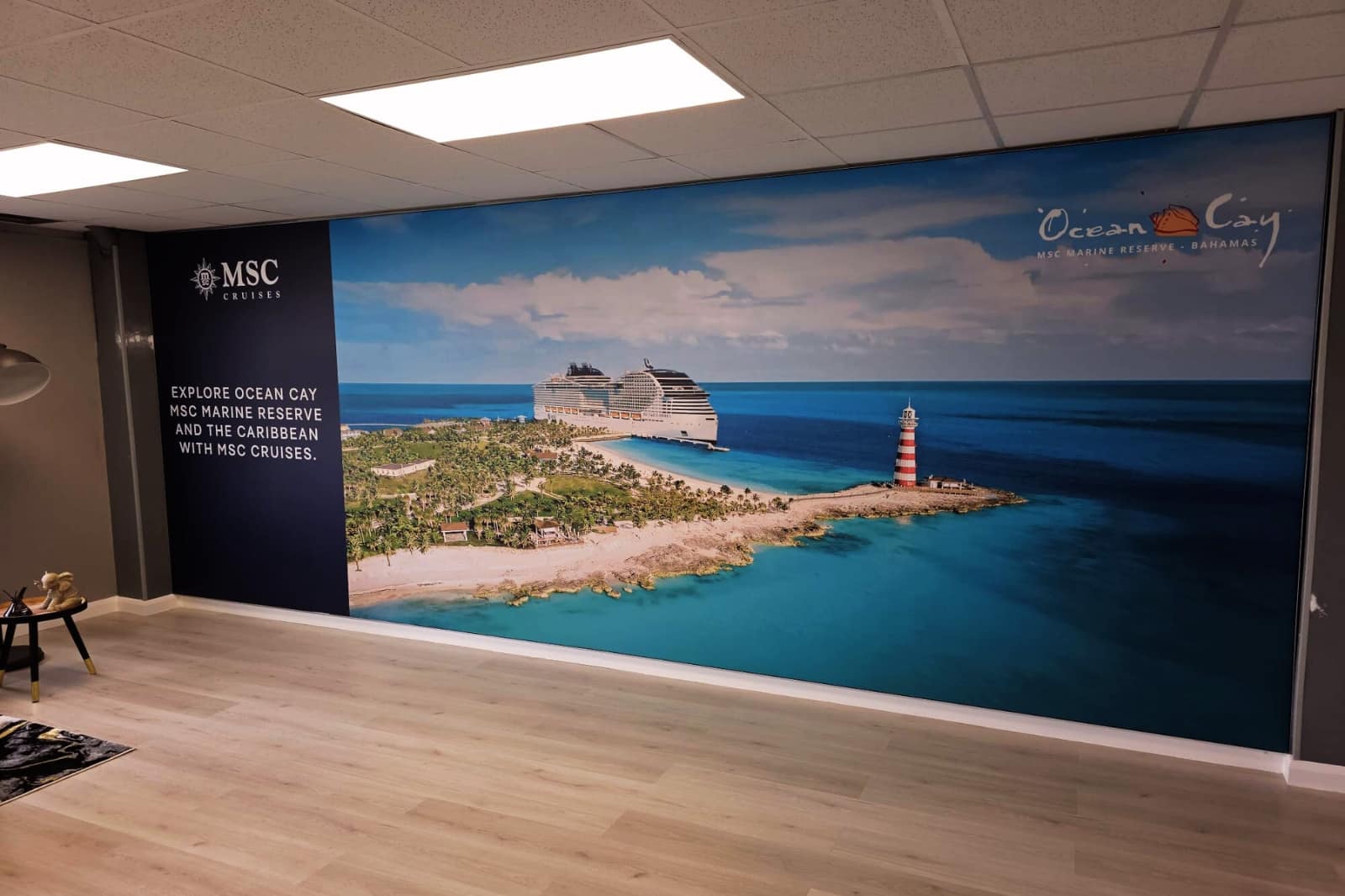 MSC - Wall Wrap - Internal Signage