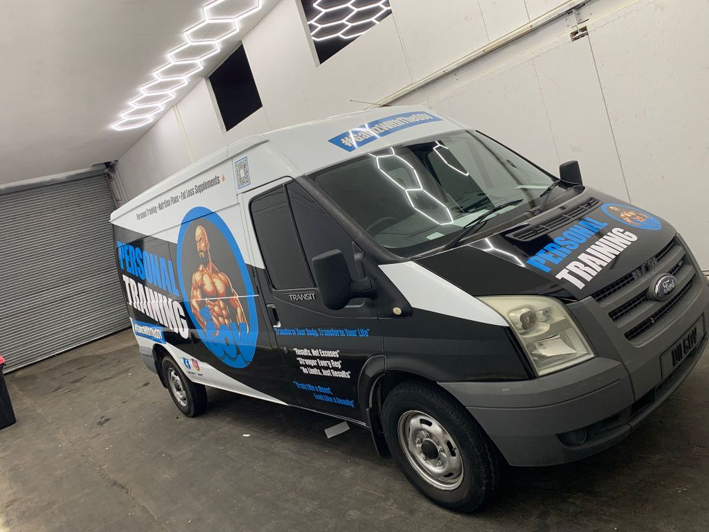 Transit Van Vehicle Wrapping